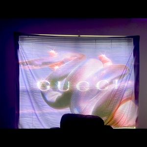 Purple/Lavender Custom Gucci Snake Tapestry